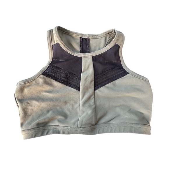Honeycut bra top olive green and black racer back size small - Picture 1 of 4